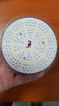 LED Grow Light 200 LED plné spektrum o122mm E27 220V