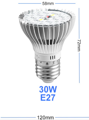LED Grow light 30W o58mm