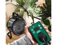 Biogreen Palma Basic s digitálnym termostatom detail