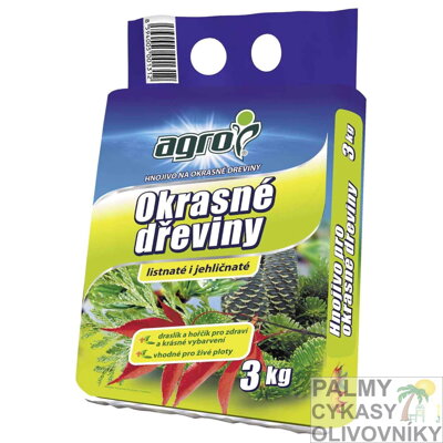 AGRO CS hnojivo na okrasné dreviny 3kg