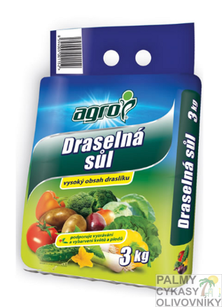 AGRO CS minerálna draseľná sol 3kg