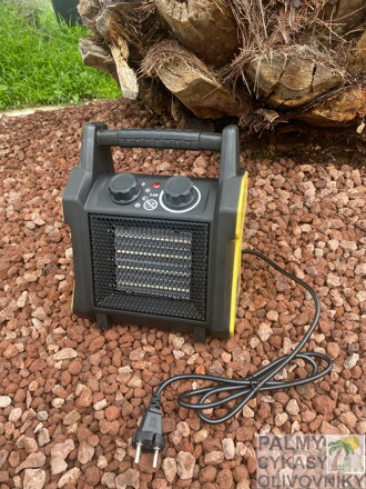 Ventilátorový ohrievač s termostatom 2000 W, R