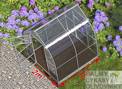 DROP 2 rozmer 2x2m pohľad zhora
