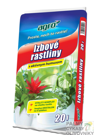 Agro substrát na izbové rastliny 20L