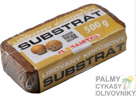 Kokosový substrát lisovaný 500g