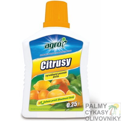 AGRO CS kvapalné hnojivo na citrusy 250ml