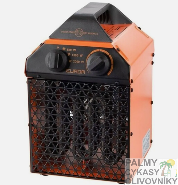 Elektrický ohrievač Delta 2kW s ventilátorom
