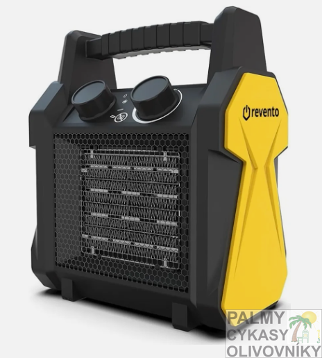 Ventilátorový ohrievač s termostatom 2000 W, R
