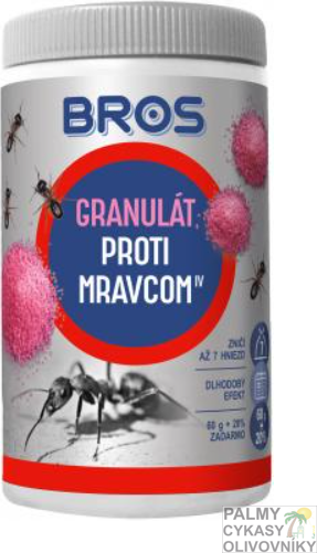 Bros - granulát proti mravcom 60g