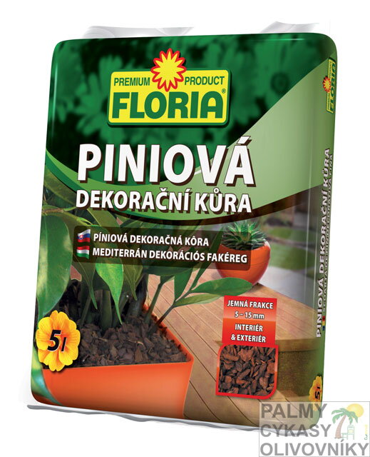 Floria píniová dekoračná kôra 5L Floria píniová dekoračná kôra 5L