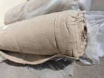 JUTA netkaná textília - 100% LEN sivý na zimovanie rastlín