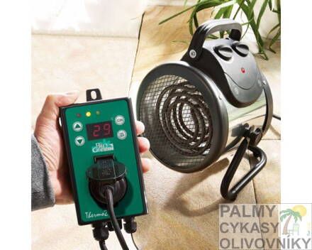 Biogreen elektrický ohrievač Palma Basic 2000W s digitálnym termostatom